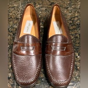 Mezlan Men’s Brown Leather Shoes Size 8